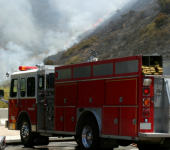 Bombeiros com poucos fogos para apagar