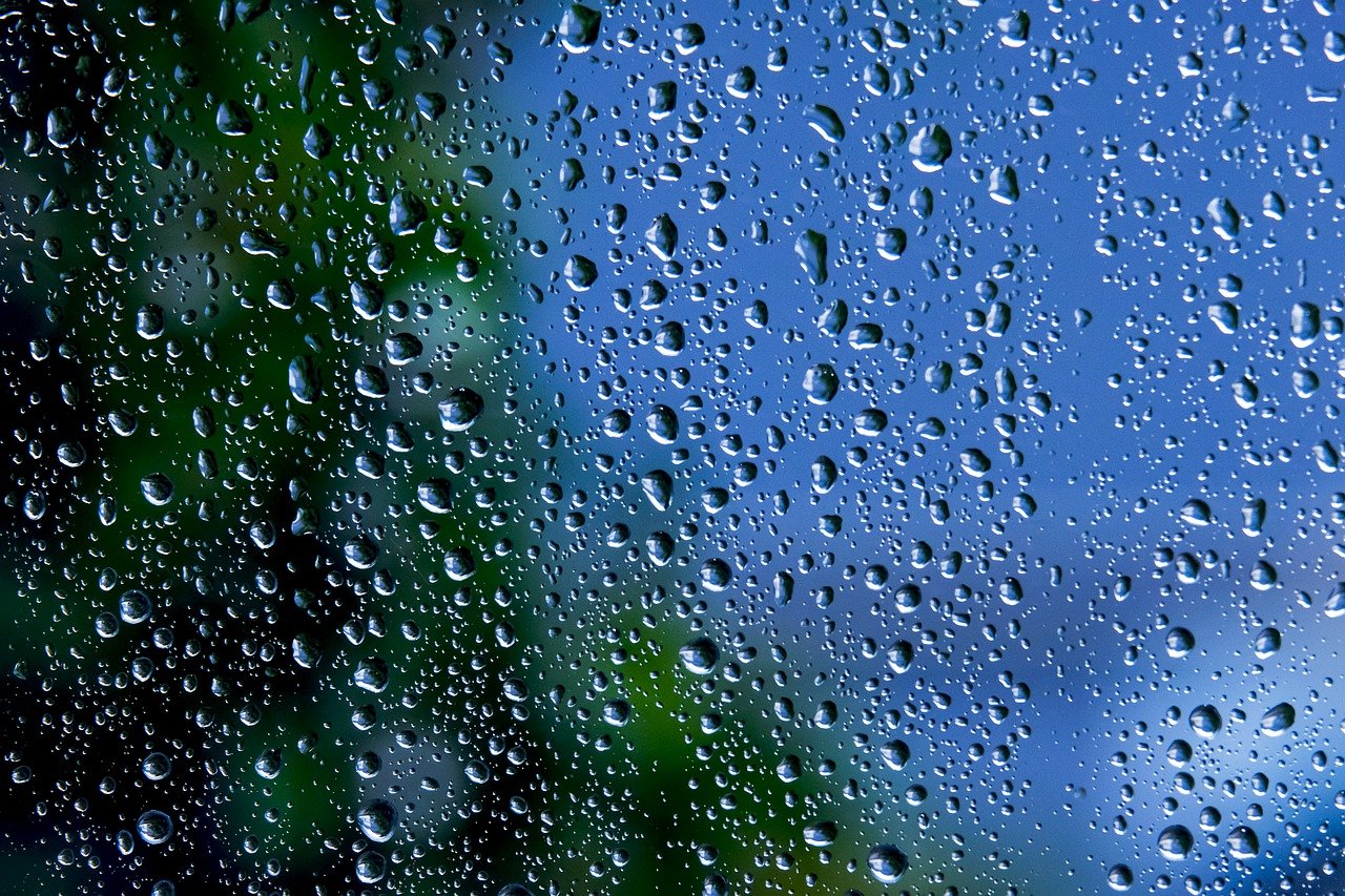 gotas de chuva